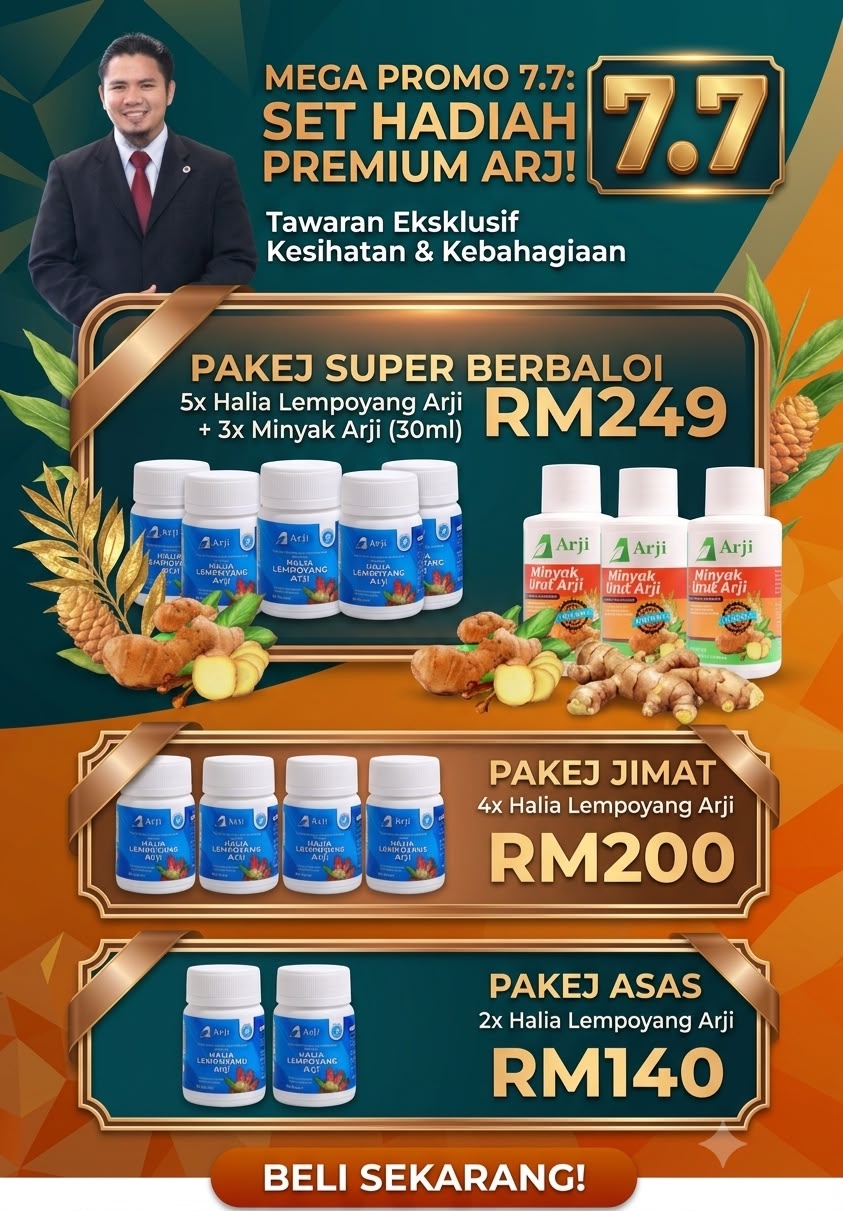 PROMO MEGA HLA (5Lempoyang +3minyak Arji 30ml)